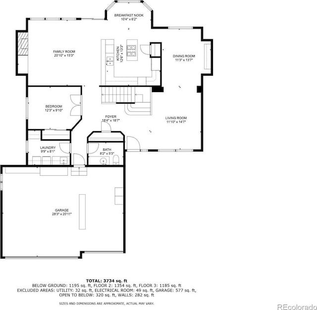 5048 Rocky Mountain Dr, Castle Rock, CO 80109 - property floor plan