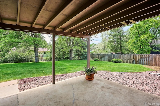 8490 E Davies Pl, Centennial, CO 80112 - fenced backyard with a patio