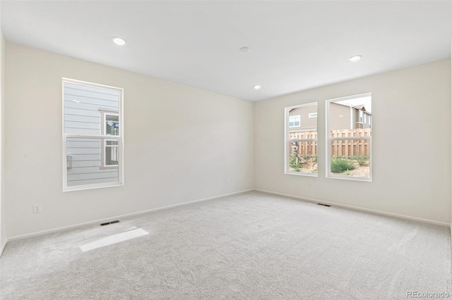 13342 E 110th Way, Commerce City, CO 80022 - empty room with carpet flooring, baseboards, and recessed lighting