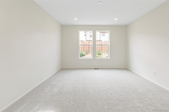 13342 E 110th Way, Commerce City, CO 80022 - empty room with carpet flooring, baseboards, and recessed lighting