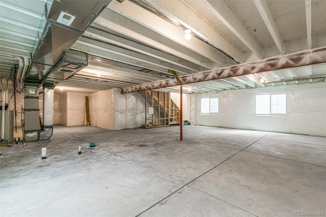 13342 E 110th Way, Commerce City, CO 80022 - below grade area with heating unit and stairway
