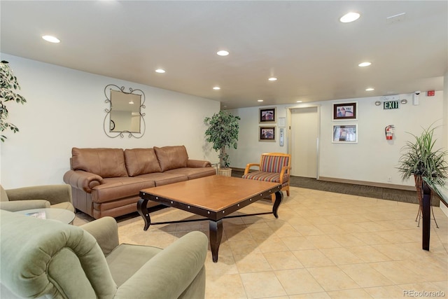 view of living room