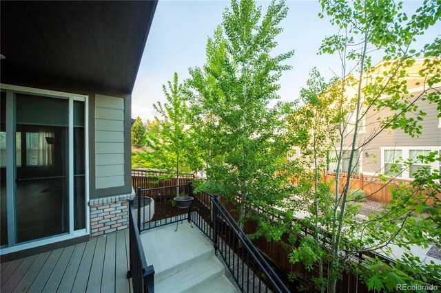 359 Courtfield Way, Castle Pines, CO 80108 - view of balcony