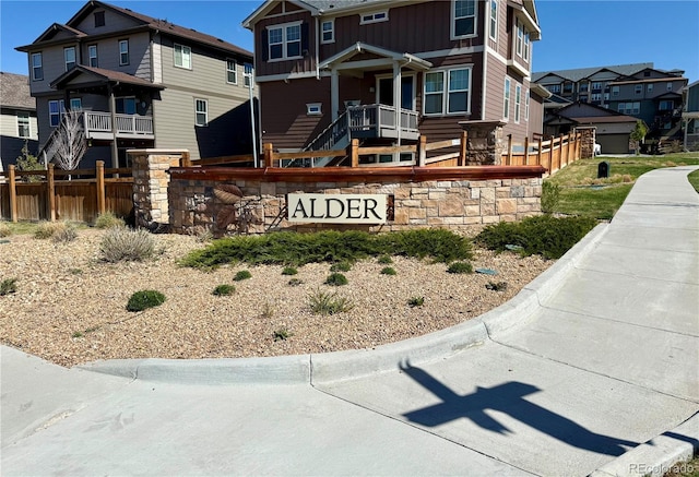 21436 E Stanford Ave, Aurora, CO 80015 - community / neighborhood sign with a residential view and fence