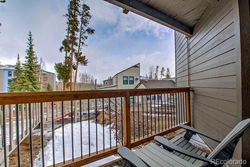 8500 Ryan Gulch Rd Unit 101, Silverthorne, CO 80498 - view of balcony