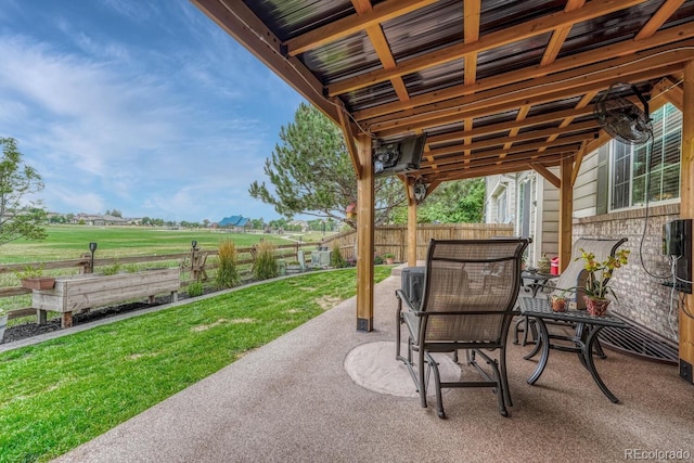 view of patio / terrace