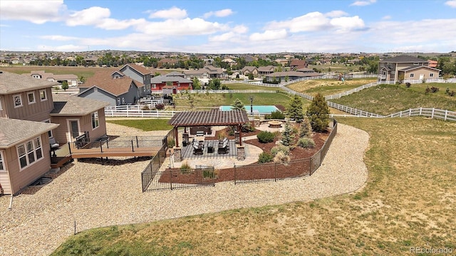 12590 Valentia St, Thornton, CO 80602 - aerial perspective of suburban area