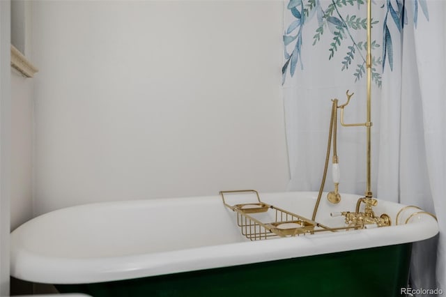 1521 Pontiac St, Denver, CO 80220 - full bathroom with a freestanding bath
