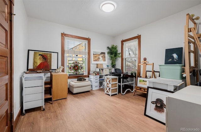 1521 Pontiac St, Denver, CO 80220 - office space with light wood finished floors