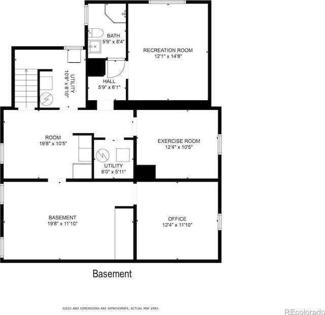 1521 Pontiac St, Denver, CO 80220 - view of layout