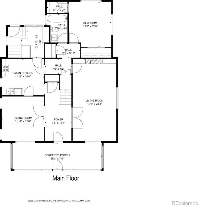 1521 Pontiac St, Denver, CO 80220 - plan