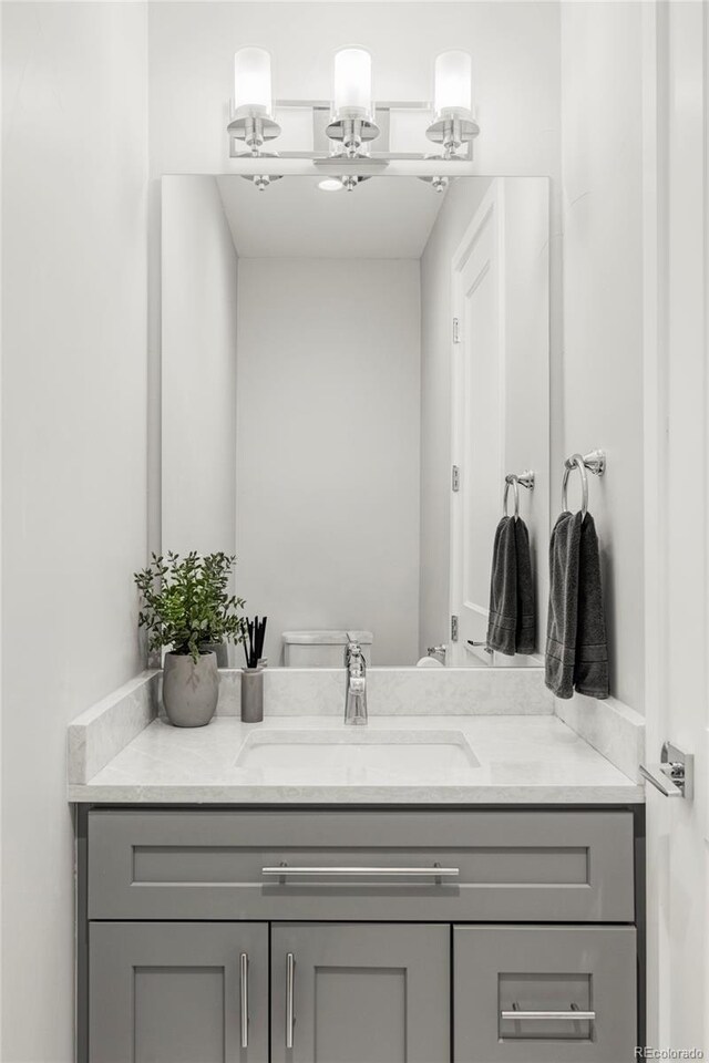 1457 Yates St, Denver, CO 80204 - bathroom with vanity