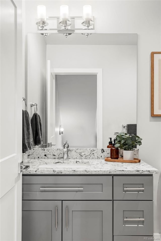 1457 Yates St, Denver, CO 80204 - bathroom with vanity