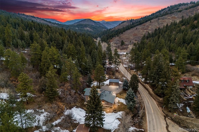 11531 S Deer Creek Rd, Littleton, CO 80127 - mountain view featuring a forest