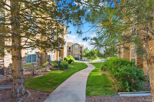 17388 Nature Walk Trl Unit 202, Parker, CO 80134 - view of property's community with a lawn