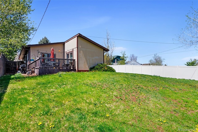 214 Poppy St, Golden, CO 80401 - back of property featuring a wooden deck