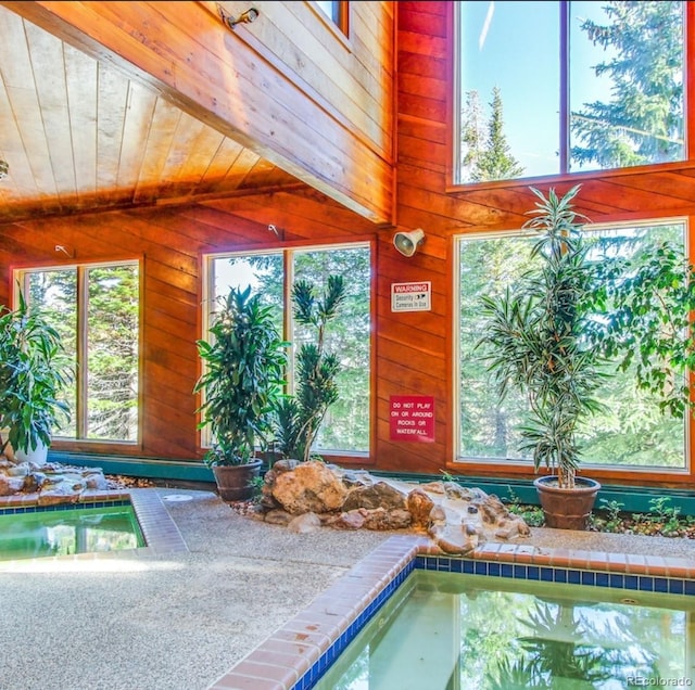 view of pool