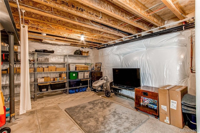 1075 Spartan Ave, Berthoud, CO 80513 - view of unfinished basement