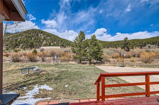 1350 Tolland Rd, Rollinsville, CO 80474 - view of yard featuring a mountain view