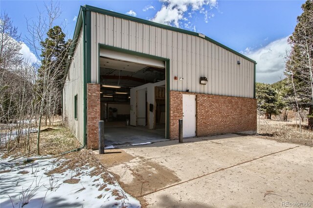 1350 Tolland Rd, Rollinsville, CO 80474 - view of detached garage