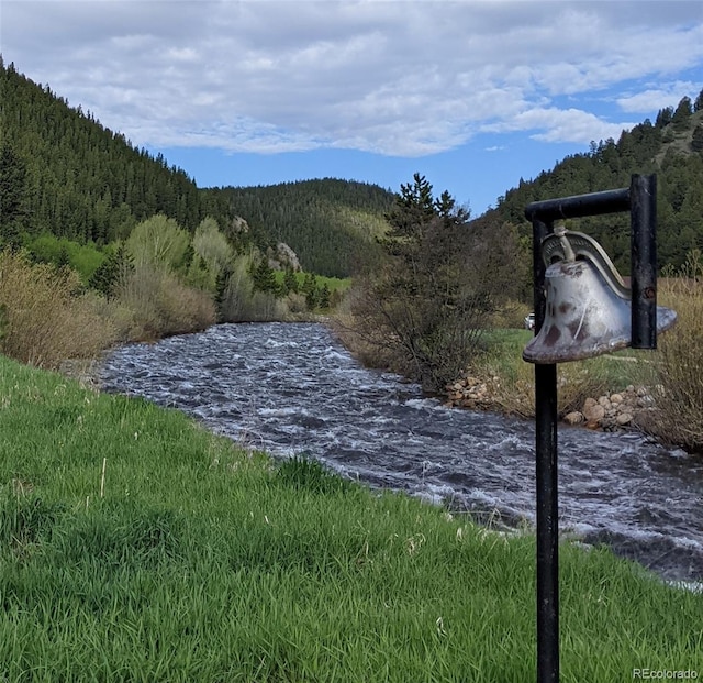 1350 Tolland Rd, Rollinsville, CO 80474 - exterior space with a mountain view and a forest view