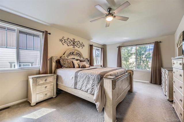 3490 Craftsbury Dr, Highlands Ranch, CO 80126 - bedroom with carpet and ceiling fan