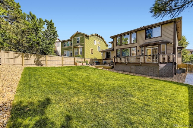 3490 Craftsbury Dr, Highlands Ranch, CO 80126 - back of house with a deck