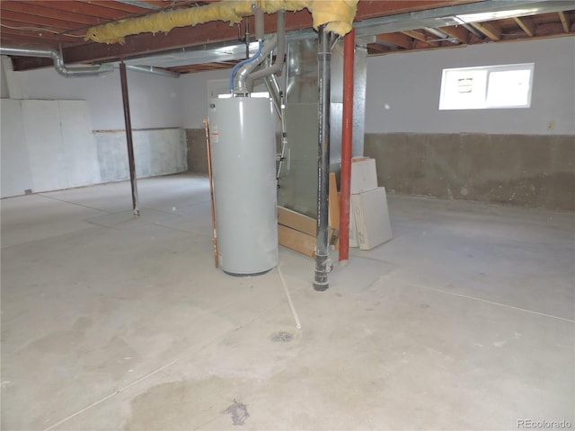 7753 W Plymouth Pl S, Littleton, CO 80128 - basement featuring water heater and heating unit