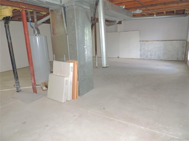 7753 W Plymouth Pl S, Littleton, CO 80128 - unfinished below grade area with water heater and heating unit