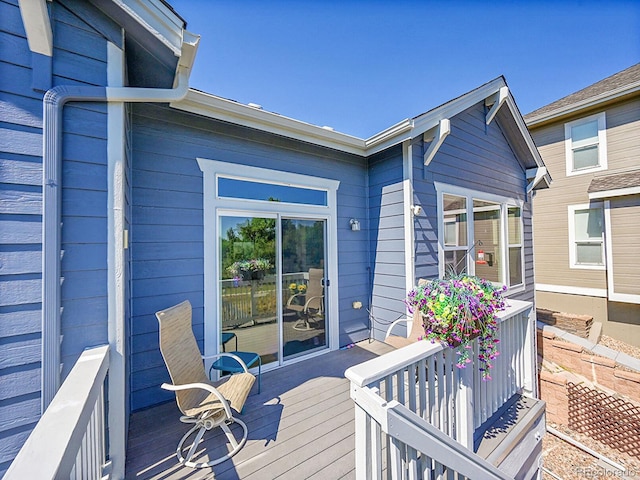 5309 W Hoover Dr, Littleton, CO 80123 - view of wooden deck