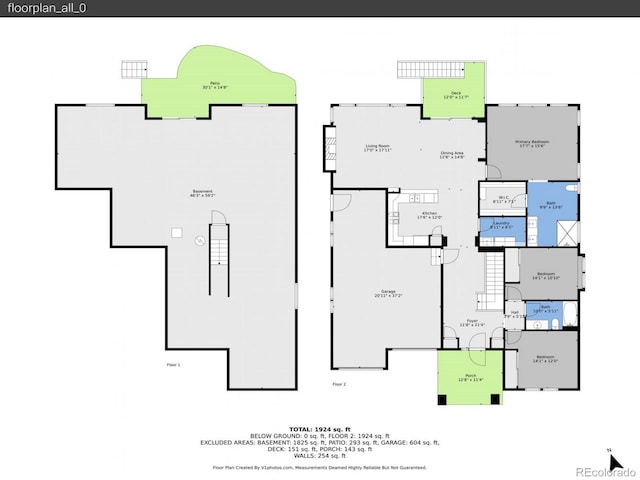5309 W Hoover Dr, Littleton, CO 80123 - view of property floor plan