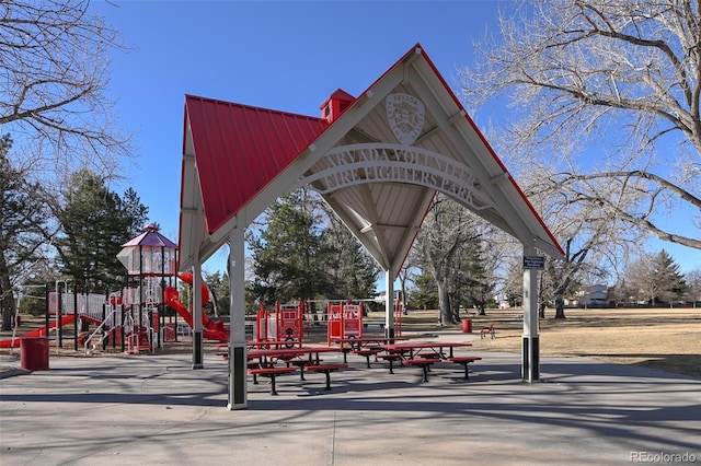 surrounding community featuring playground community