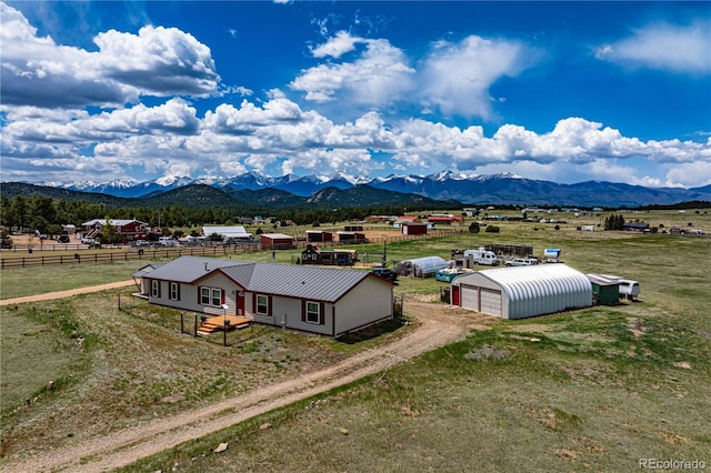 235 Blazing Saddle Trl, Cotopaxi, CO 81223 - mountain view featuring rural landscape