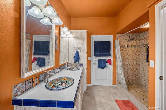 235 Blazing Saddle Trl, Cotopaxi, CO 81223 - full bath featuring tiled shower and vanity