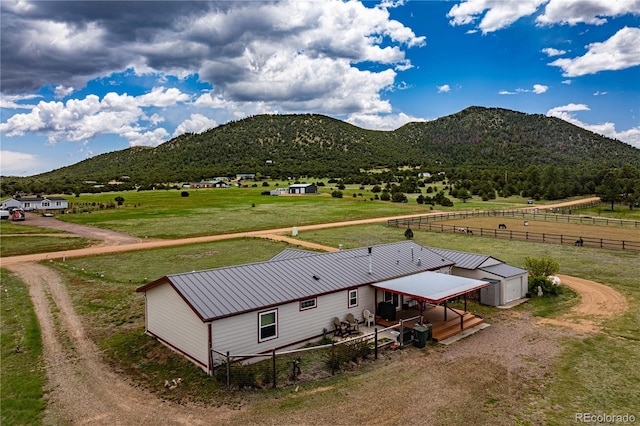 235 Blazing Saddle Trl, Cotopaxi, CO 81223 - view of mountain backdrop with rural landscape