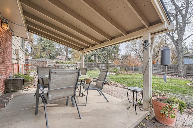 view of patio