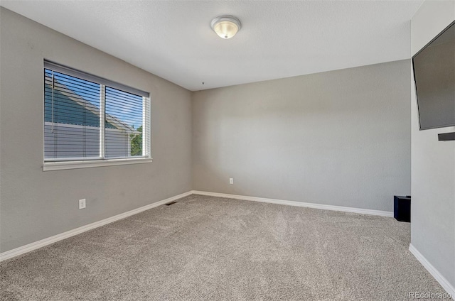201 S Boundary St, Woodland Park, CO 80863 - carpeted spare room featuring baseboards