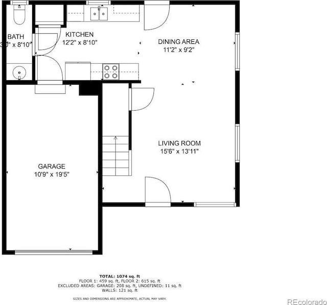 201 S Boundary St, Woodland Park, CO 80863 - view of room layout