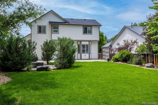 3775 Balderas St, Brighton, CO 80601 - back of property featuring a patio