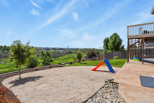 9233 Waters Edge Dr, Fountain, CO 80817 - view of property's community with stairs and a deck