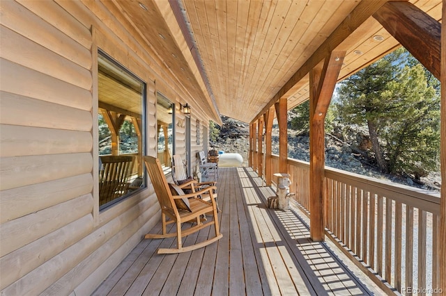 1838 E Longbow Dr, Como, CO 80432 - view of porch