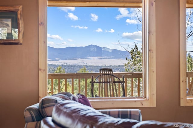 1838 E Longbow Dr, Como, CO 80432 - balcony featuring a mountain view