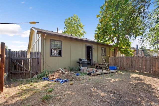 view of rear view of house