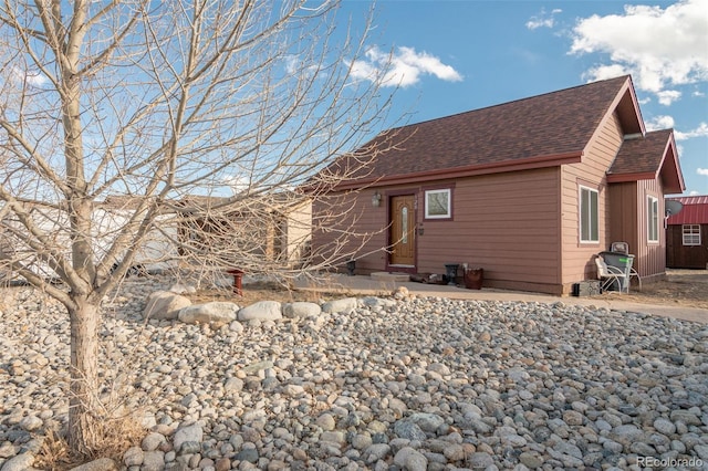 view of rear view of house