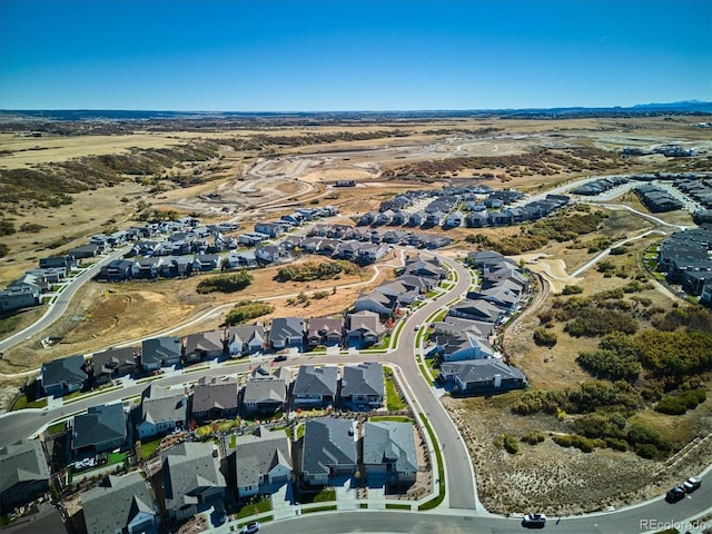 birds eye view of property featuring a residential view