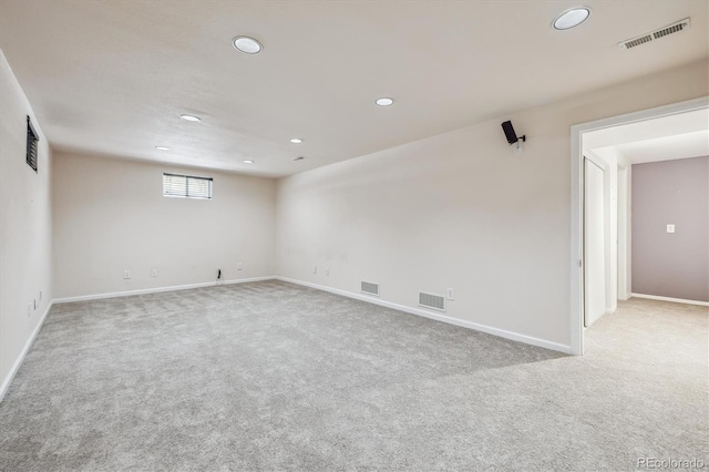 8445 Lamar Dr, Arvada, CO 80003 - empty room featuring recessed lighting and carpet