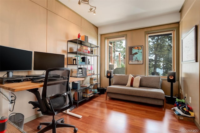 116 Ramona Rd, Golden, CO 80403 - office space with wood finished floors