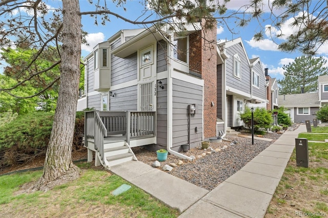 6545 W 84th Way Unit 132, Arvada, CO 80003 - view of side of property with a chimney
