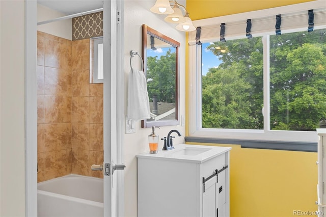 6545 W 84th Way Unit 132, Arvada, CO 80003 - bathroom with vanity and shower / bathtub combination