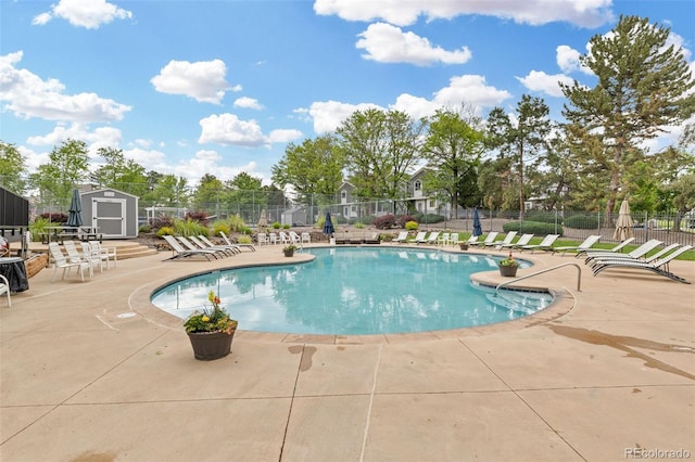6545 W 84th Way Unit 132, Arvada, CO 80003 - community pool with a patio